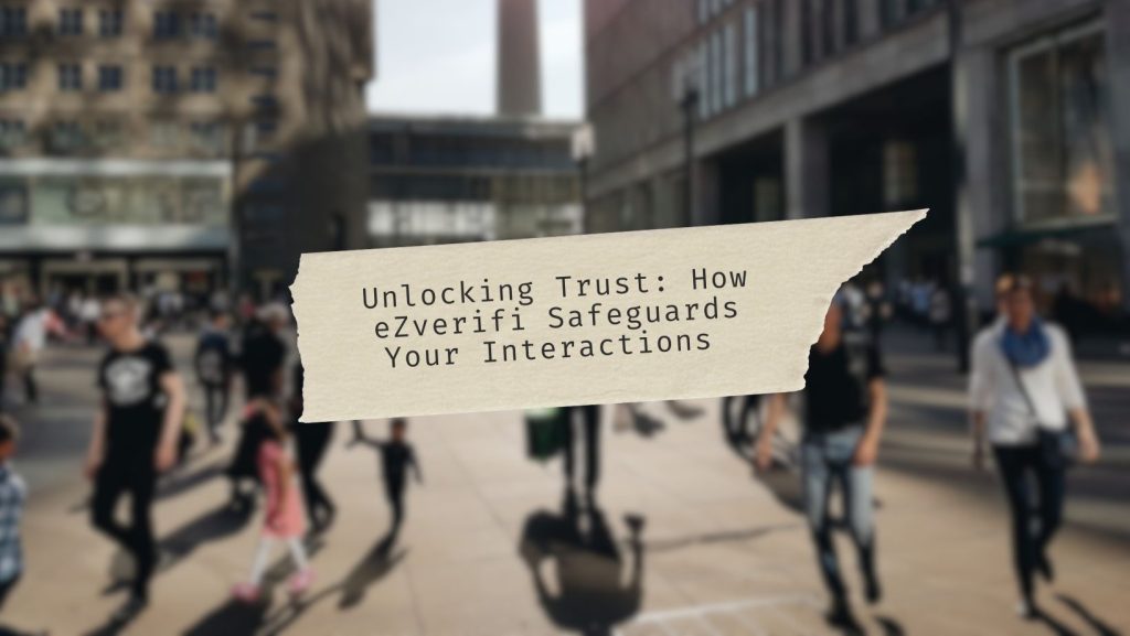 People walking through a city - Unlocking Trust